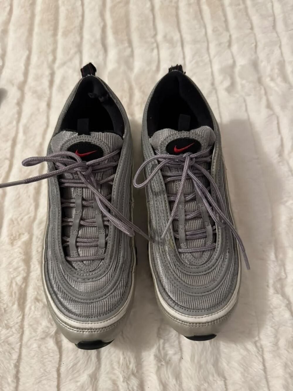 Nike Air Max 97 OG QS Silver Bullet Men's Size 10 884421-001